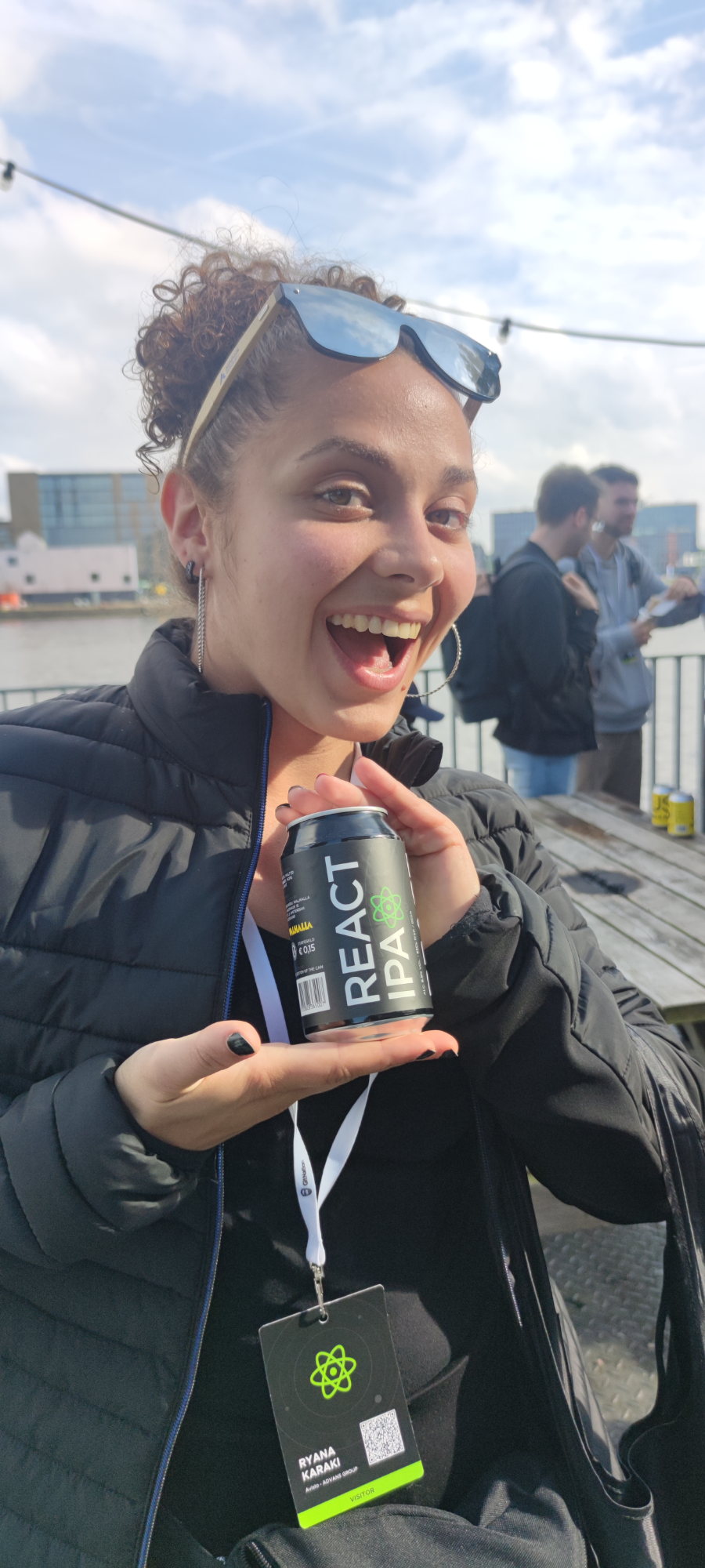 Ryana, badge React Summit